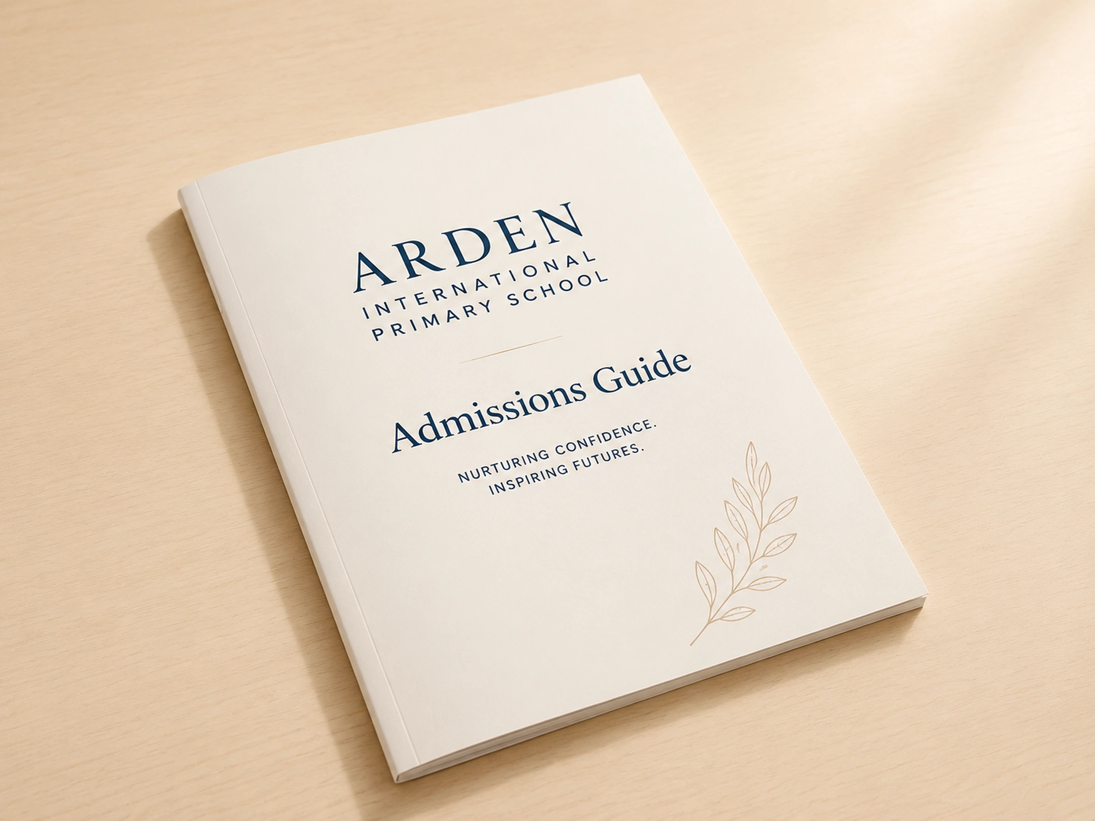Arden Admissions Guide booklet